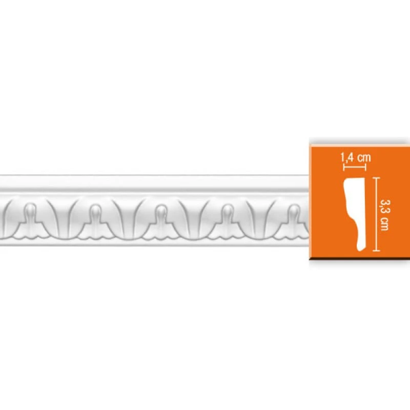 98027/43 FLEXIBLE молдинг DECOMASTER-2 (33х14х2400мм) в Казани