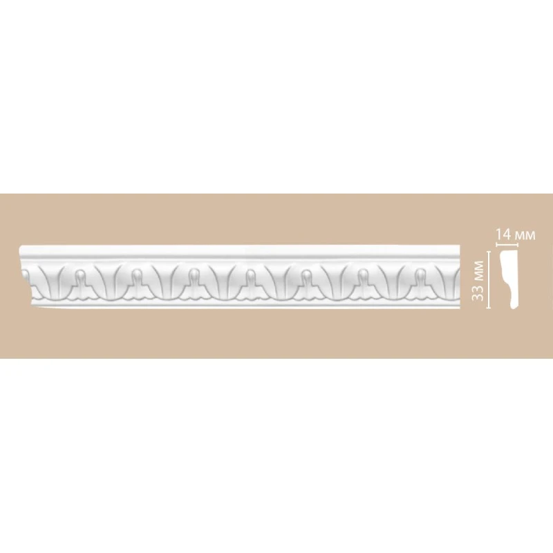 98027/43 FLEXIBLE молдинг DECOMASTER-2 (33х14х2400мм) в Казани