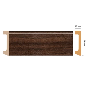 D235-438 ШК/20 Плинтус напольн.DECOMASTER(80*17*2400 мм)