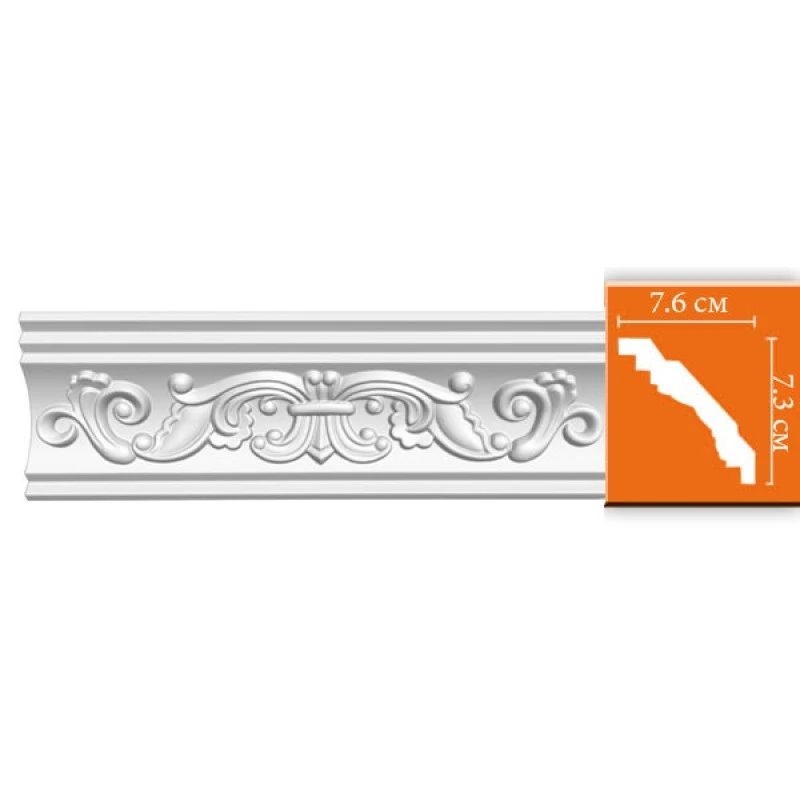 95406/40 плинтус DECOMASTER-2 (73х76х2400мм) в Казани