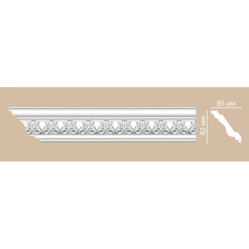 95617/34 плинтус DECOMASTER-2 (85х82х2400мм) в Казани