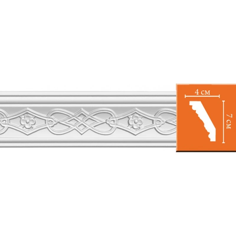 95619/54 плинтус DECOMASTER-2 (70х40х2400мм) в Казани
