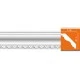 95638/38 плинтус DECOMASTER-2 (50х50х2400мм) в Казани