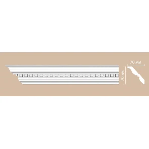 95810/34 плинтус DECOMASTER-2 (70х70х2400мм) [DT-809] в Казани