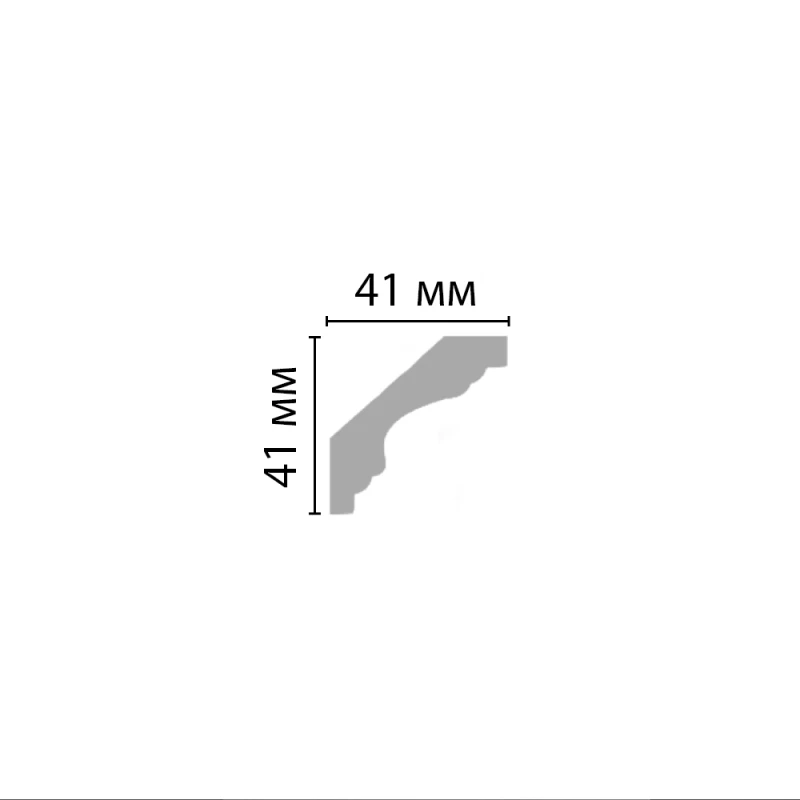 96159/48 плинтус DECOMASTER-2 (41х41х2400мм) в Казани