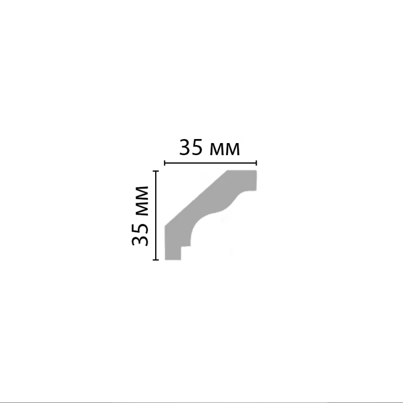 96230/70 плинтус DECOMASTER-2 (35х35х2400мм) в Казани
