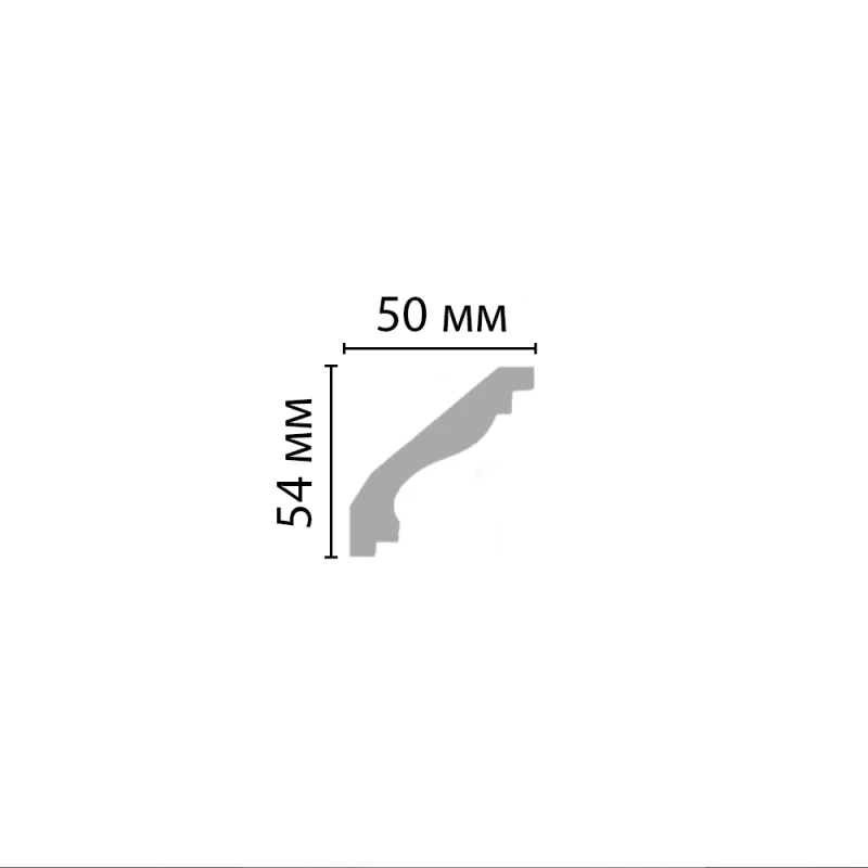 96627/50 плинтус DECOMASTER-2 (54х50х2400мм) [DP-205] в Казани