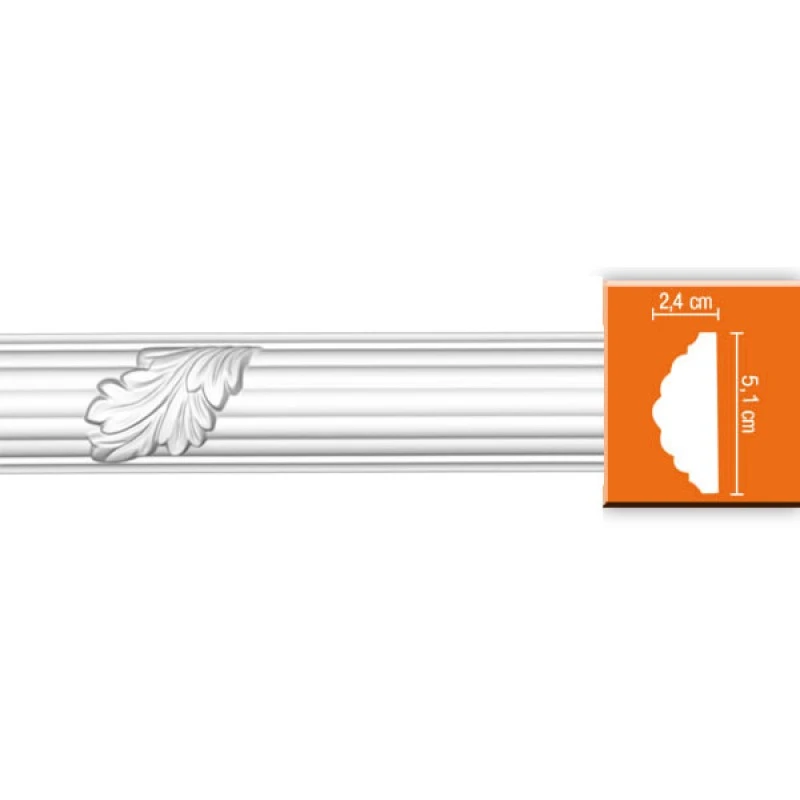 98020/48 молдинг DECOMASTER-2 (51х24х2400мм) в Казани