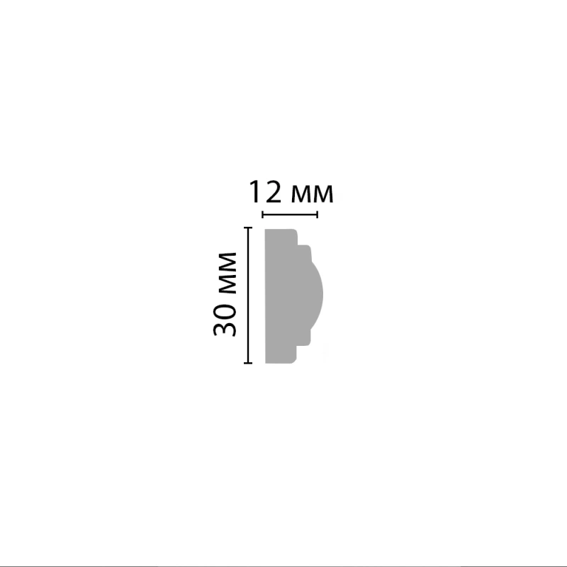 DP 8032/115 молдинг DECOMASTER-2 (30х12x2400мм) в Казани