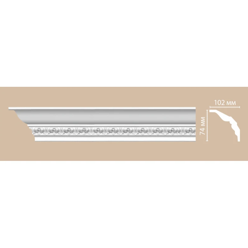 DT 3/27 плинтус DECOMASTER-1 (74х102х2400мм) (DT-5003) в Казани