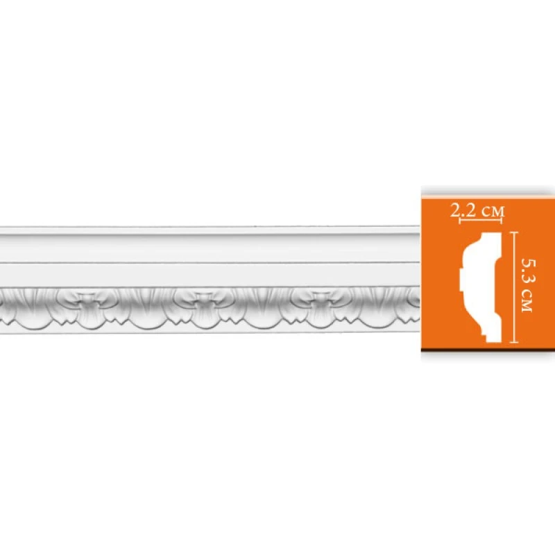 DT 8053/40 молдинг DECOMASTER-1 (53х22x2400мм) в Казани