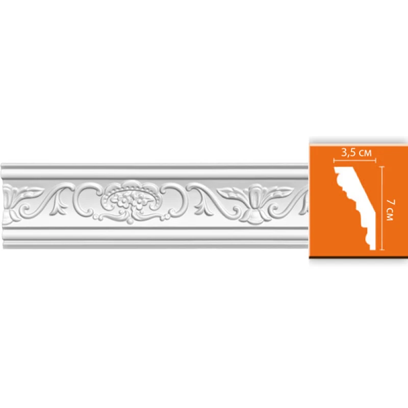 DT 9/52 плинтус DECOMASTER-1 (70х35x2400мм) (DT-5009) в Казани