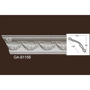 Карниз из полиуретана гладкий 81156 A