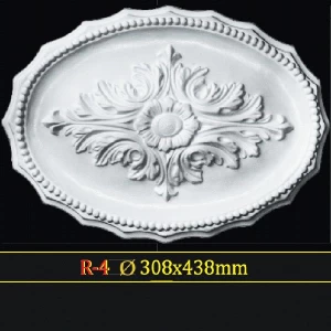 Розетка потолочная из полистирола R4