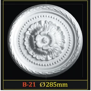 Розетка потолочная из полистирола B21