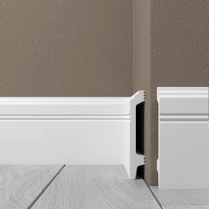 Плинтус напольный из ударопрочного полимера H 120