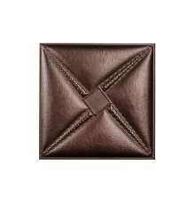 Мягкая стеновая панель из экокожи Stella - Nut в Казани