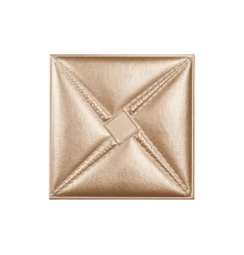 Мягкая стеновая панель из экокожи Stella - Gold в Казани