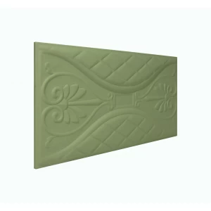 Мягкая стеновая панель Romantic 300х600 мм - Olive