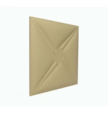 Мягкая стеновая панель из экокожи Stella 400х400 мм - Peach в Казани