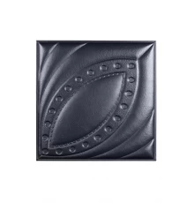 Мягкая стеновая панель из экокожи Petal 400х400 мм - Platinum в Казани