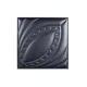 Мягкая стеновая панель из экокожи Petal 400х400 мм - Platinum