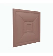 Мягкая стеновая панель Style 400х400 мм - Salmon в Казани