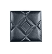 Мягкая стеновая панель из экокожи Luck - Platinum в Казани