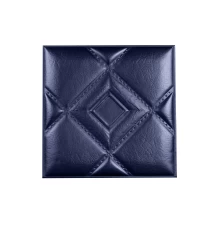 Мягкая стеновая панель из экокожи Luck - Navy в Казани