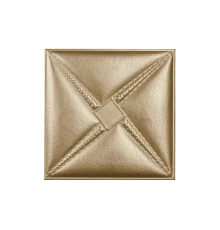 Мягкая стеновая панель из экокожи Stella - Champagne в Казани