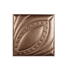 Мягкая стеновая панель из экокожи Petal 400х400 мм - Burbon в Казани