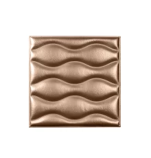 Мягкая стеновая панель из экокожи Wave - Champagne в Казани