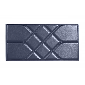 Мягкая стеновая панель Road 300х600 мм - Navy