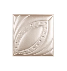 Мягкая стеновая панель из экокожи Petal 400х400 мм - Apricot в Казани