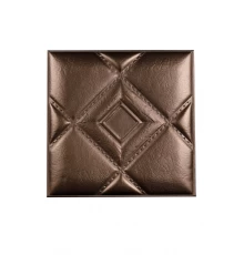 Мягкая стеновая панель из экокожи Luck - Nut в Казани