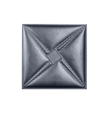 Мягкая стеновая панель из экокожи Stella - Platinum в Казани