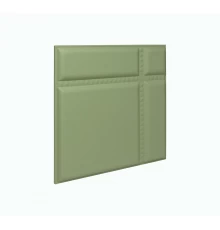 Мягкая стеновая панель Strong 400х400 мм - Olive в Казани