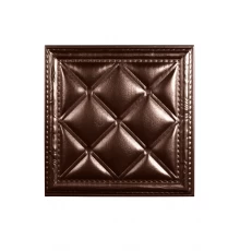 Мягкая стеновая панель  из экокожи Classic 400х400 мм - Burbon в Казани