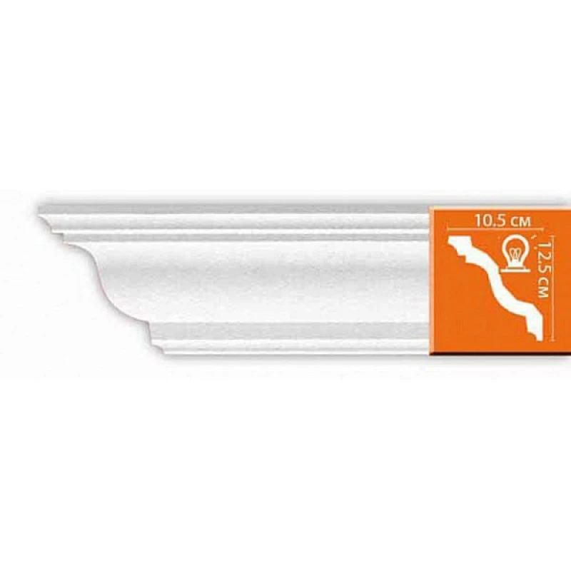 DP 2212/24 плинтус DECOMASTER-2 (125х105x2400мм) в Казани
