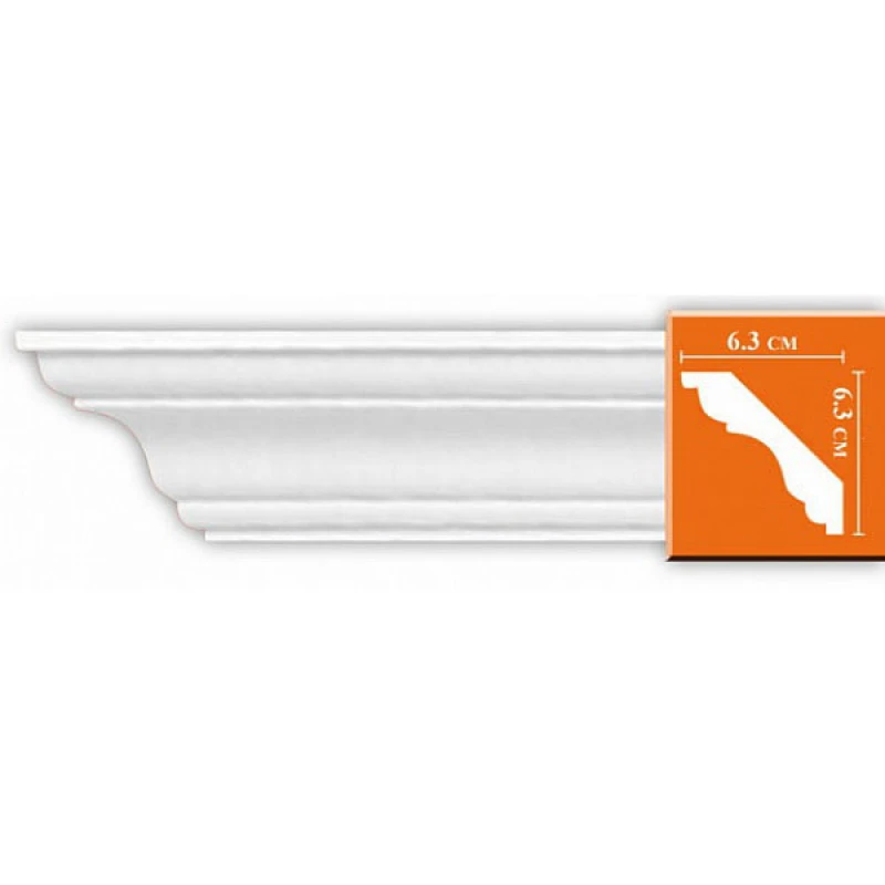 DP 337/52 плинтус DECOMASTER-1 (60х62х2400мм) (DP-5337) в Казани