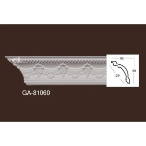 Карниз из полиуретана гладкий 81060