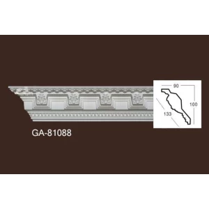 Карниз из полиуретана гладкий 81088
