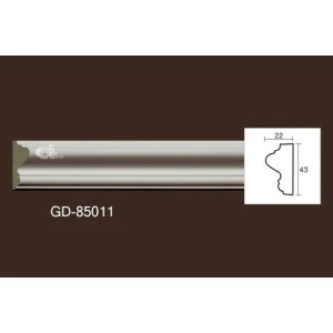 Молдинг без орнамента 85011