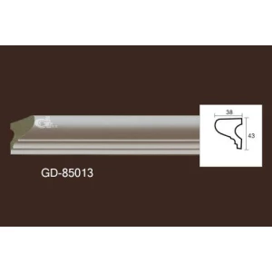 Молдинг без орнамента 85013