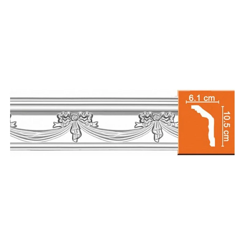 95603/30 плинтус DECOMASTER-2 (105х61х2400мм) в Казани
