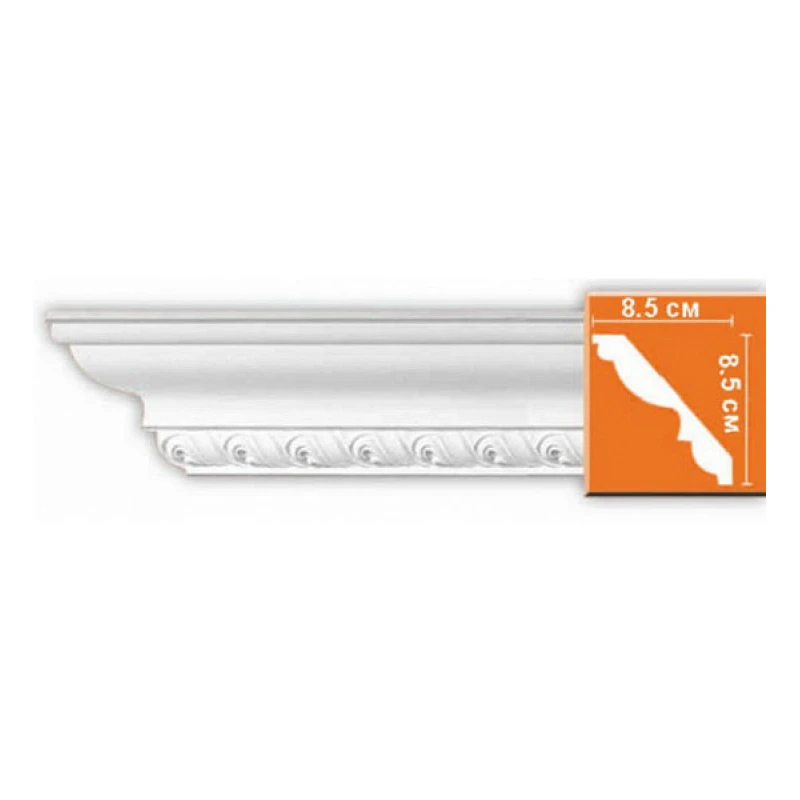95779/24 плинтус DECOMASTER-2 (85х85х2400мм) в Казани