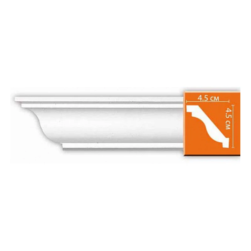 96612/50 плинтус DECOMASTER-2 (45х45х2400мм) в Казани