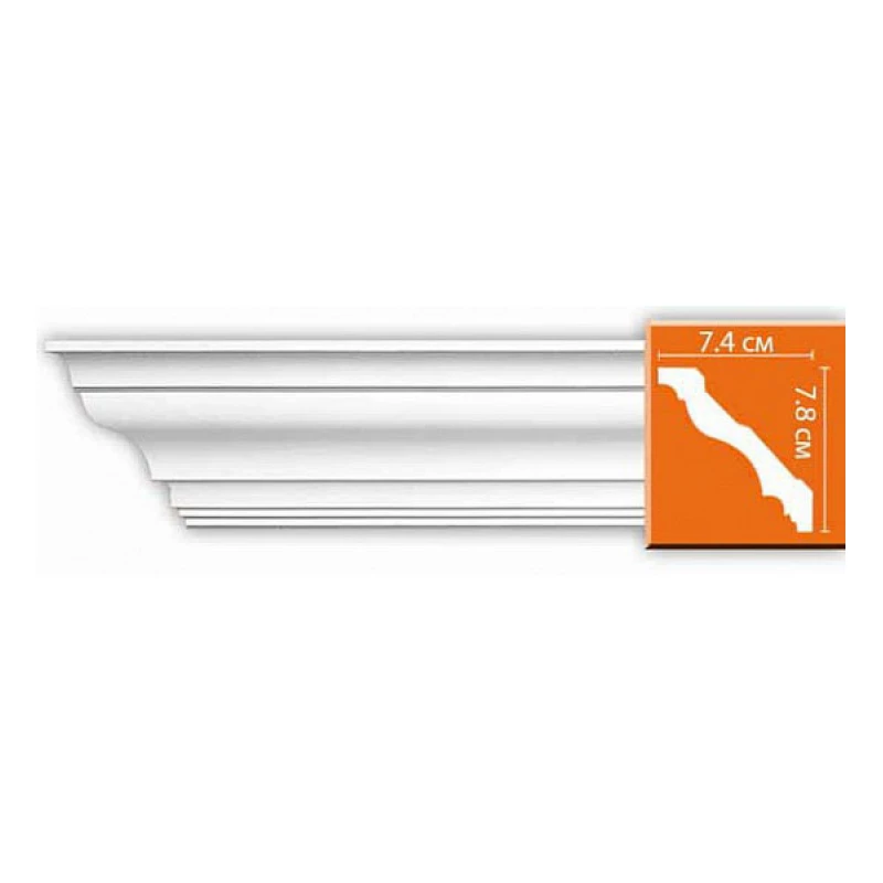 96684/46 плинтус DECOMASTER-2 (78х74х2400мм) в Казани