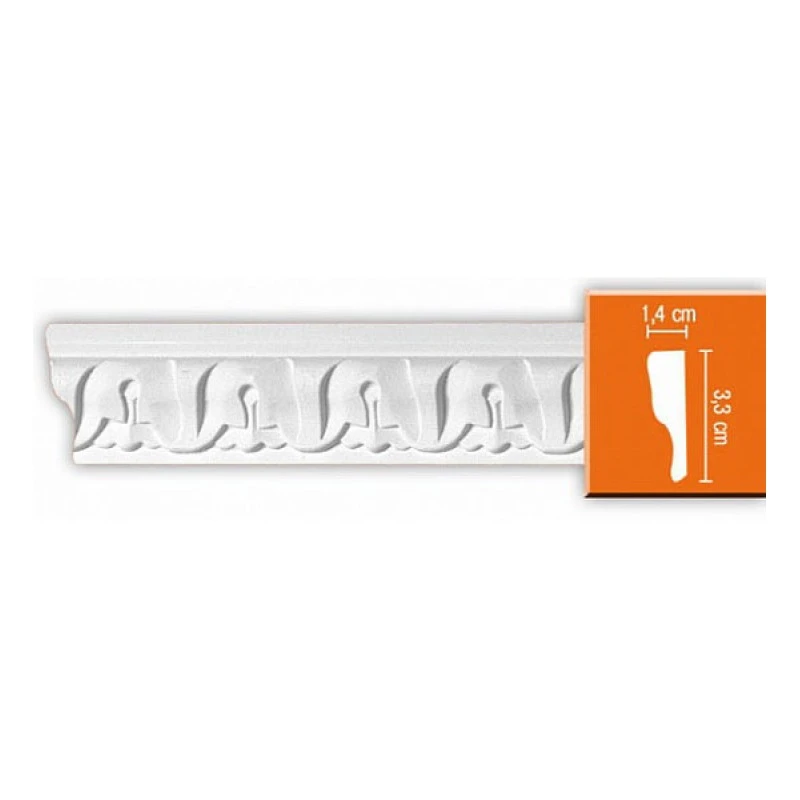 98027/43 FLEXIBLE молдинг DECOMASTER-2 (33х14х2400мм) в Казани