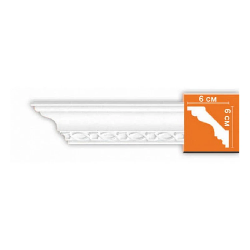 DT 9802 потолочный плинтус с орнаментом в Казани